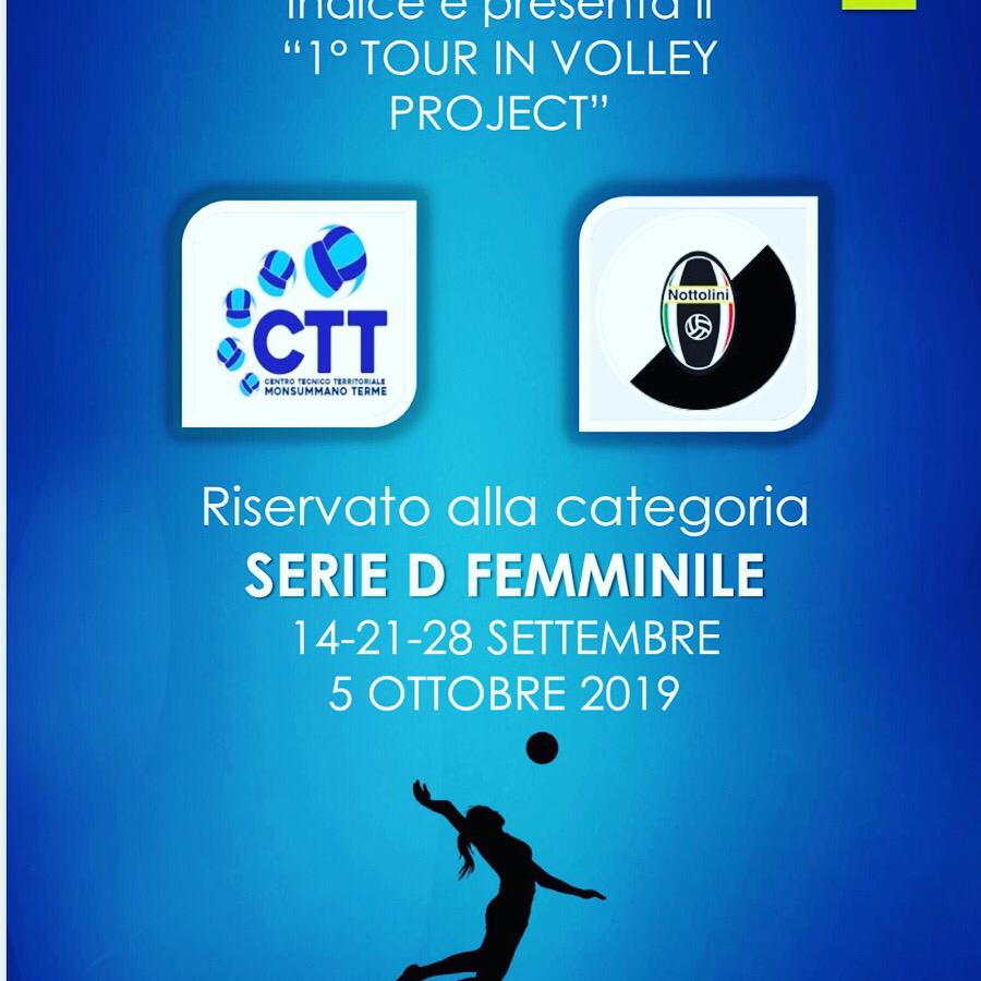 Tutto pronto per il Tour InVolley Project della Serie D